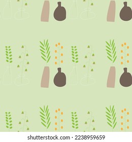 Cute flower vector ilustration seamless patern.Great for textile,fabric,wrapping paper,and any print.Vintages style.