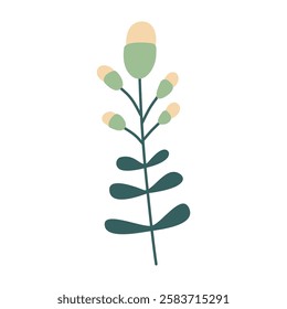 Cute flower,cartoon, isolated, vector illustration, graphic design, flat 

