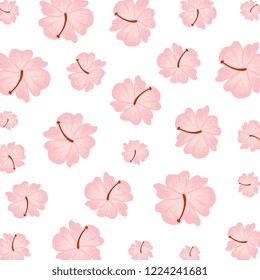 cute flowers decorative pattern