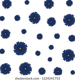cute flowers decorative pattern