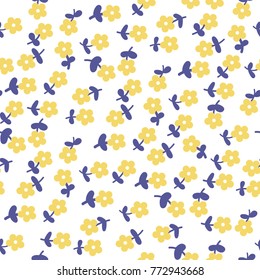 Cute flowers pattern