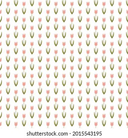 Cute flowers pattern perfect for fabric design, wallpaper, textile, gift wrapping and many more