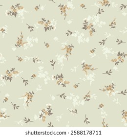 cute flowers pattern for textile design or wall decoration