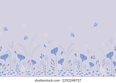 Cute flowers vector illustrations background banner with copy space designs for Valentine wedding wallpaper notebook cover plain top background
