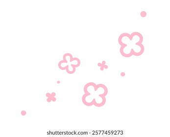 Cute flowers with a warm atmosphere