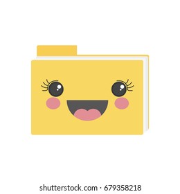 Cute folder kawaii