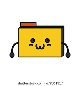 Cute folder kawaii
