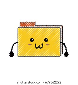 Cute folder kawaii