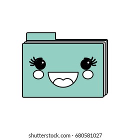 Cute folder kawaii