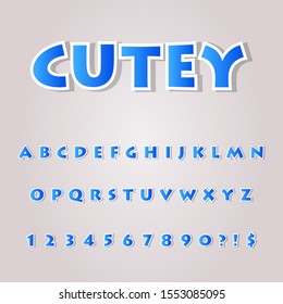 Cute Font, Feminine Font, Feminine Alphabet, Cute Alphabet, Feminine Text, kids font.