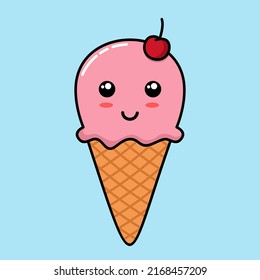 Cute food and drink character vector illustration