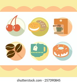 Cute Food and drink icon great for any use. Vector EPS10.