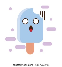 Cute Food Flat Icon Design