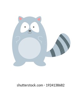 cute fox animal character design vector template illustration