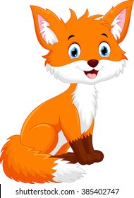 Cute Fox Cartoon