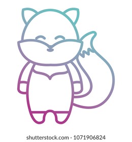 cute fox tender character
