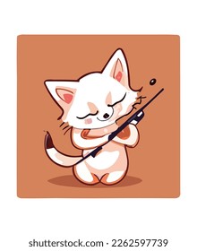 diseño de vector de zorro lindo