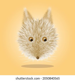 cute fox vector illustration wild animal creative drawing fox