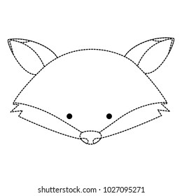 cute fox woodland character