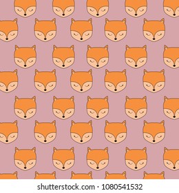 cute foxes design