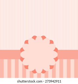 Cute frame design and card.