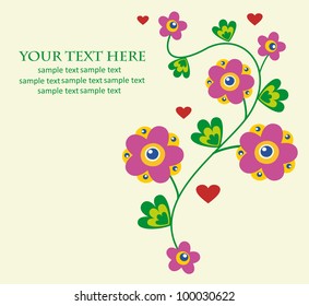 cute frame design. vector illustration