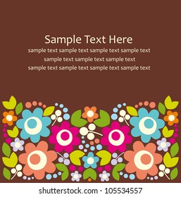 cute frame design. vector illustration