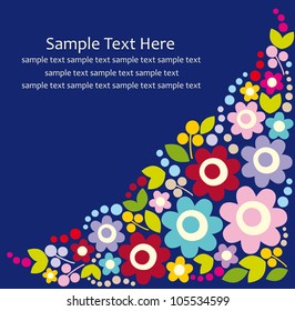 cute frame design. vector illustration