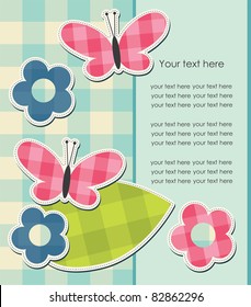 cute frame design. vector illustration