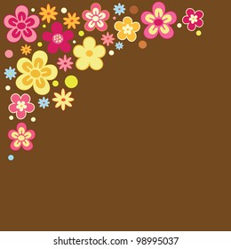 cute frame design. vector illustration