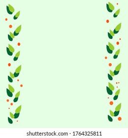 
cute frame for greeting cards or presentation slides