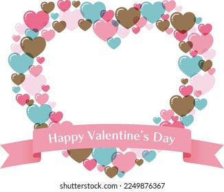 A cute frame perfect for Valentine's Day.