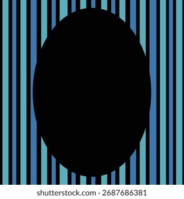 Niedlicher Rahmen zeigt Hintergrund blau Pastellmuster Streifen Gleichgewicht geometrischen Streifen Muster blau Farbvorlage Tapete.