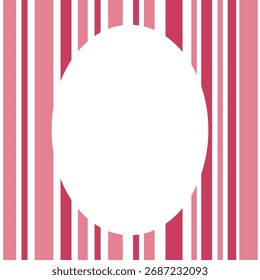 El marco lindo exhibe el Fondo de pantalla rosado del color dulce de los patrones de la raya geométrica del balance de las tiras del patrón del pastel del fondo rosado.