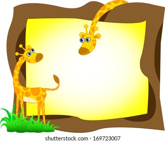Cute Frame Vector