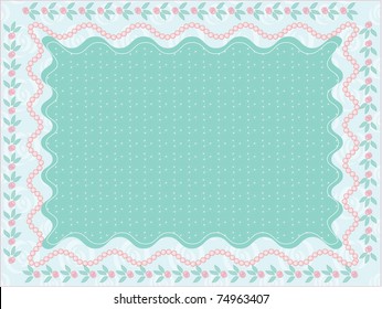 Cute frame,vector.