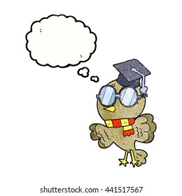 süße Freehand gezeichnete Gedankenblase strukturierte Cartoon gut ausgebildeten Vogel