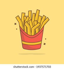 Atelier - French Fries Drawing Png - 494x510 PNG Download - PNGkit