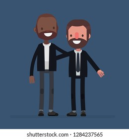 Cute Friends vector illustration