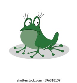 Cute frog