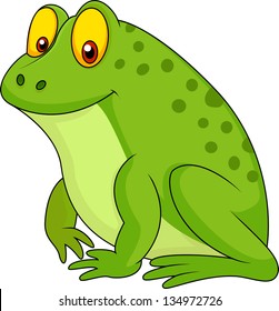 Cute Frog Cartoon