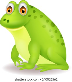 Cute Frog Cartoon