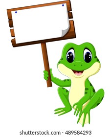 cute frog cartoon