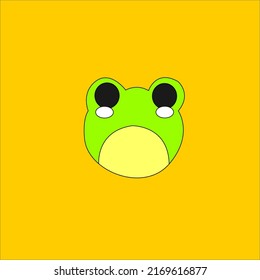 cute frog cartoon sticker animation