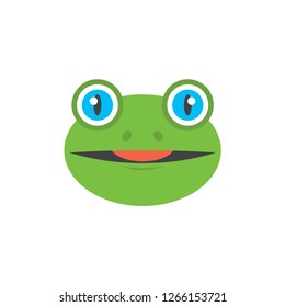 Cute Frog Face Icon