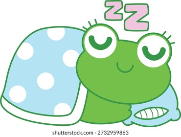 Cute Frog sticker icon