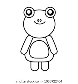 cute frog toy animal image