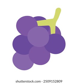 Cute Fruit Abstract Shapes - Grapes