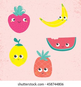 cute fruit characters for baby fashion