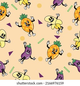papel tapiz de objetos de arcoiris con fondo de crema de diseño.